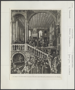 Venezia - Gallerie dell'Accademia - Miracolosa guarigione della figlia di Benvegnudo de San Polo - Giovanni Mansueti