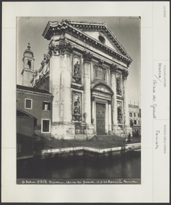 Venezia - S. Maria del Rosario - Gesuati - Facciata