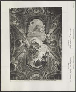 Venezia - Chiesa degli Scalzi - Traslazione della Santa Casa di Loreto - Tiepolo - Affresco