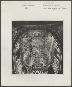 Bergamo - Alzano Lombardo - Basilica S. Martino - Cappella del Rosario - Volta