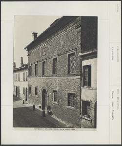 Ferrara - Casa Ludovico Ariosto - Facciata