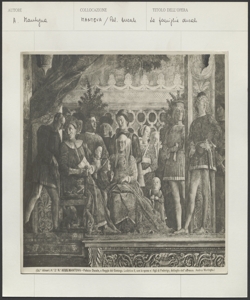Mantova - Palazzo Ducale - Famiglia Ducale - Camera degli Sposi - Andrea Mantegna