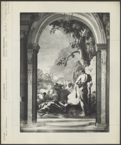 Firenze - Palazzo Marucelli - Ricci Sebastiano - Ercole lotta con Anteo - 1a camera verso la strada