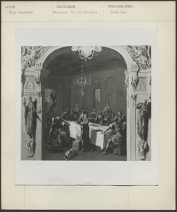 Washington - Galleria Nazionale - Ricci Sebastiano- Ultima Cena