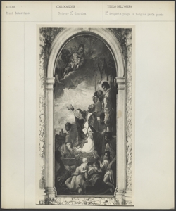 Padova - S. Giustina - Ricci Sebastiano - S. gregorio prega per la Vergine per la peste