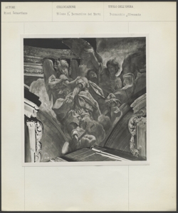 Milano - S.Bernardino dei Morti - Ricci Sebastiano - Pennacchio affrescato