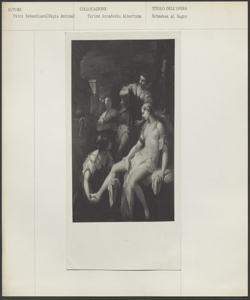 Torino - Accademia Albertina - Ricci Sebastiano - Betsabea al bagno
