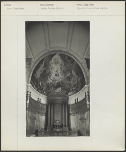 Londra - Chealsea - Hospital - Ricci Sebastiano - Cappella: Resurrezione - Catino