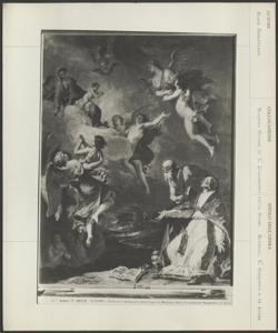 Bergamo - Chiesa di S. Alessandro della Croce - Ricci Sebastiano - Madonna, S. Gregorio e le Anime