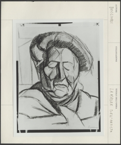 New York, Metropolitan museum, Boccioni, La madre