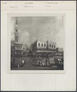 Milano - Brera - Canaletto - Veduta del bacino di San Marco