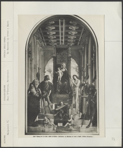 Capo d'Istria- Cattedrale- Carpaccio V. - Madonna in trono e santi
