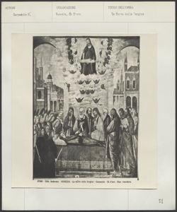 Venezia- Galleria Franchetti Ca' d'Oro- Carpaccio V., Morte della Vergine