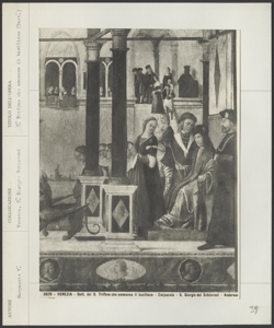 Venezia - S. Giorgio Schiavoni - Carpaccio V. - S. Trifone che ammansisce il basilisco (Part.)