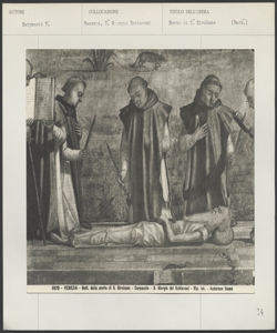 Venezia - S. Giorgio Schiavoni - Carpaccio V. - Morte di S. Girolamo (Part.)