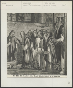 Venezia - S. Giorgio Schiavoni - Carpaccio V. - Morte di S. Girolamo (Part.)