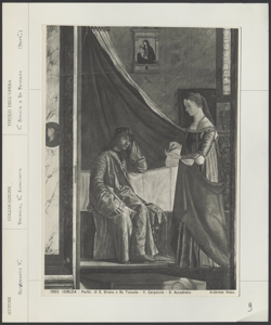 Venezia - R. Accademia - Carpaccio V. - S. Orsola e Re Deonoto (Part.)