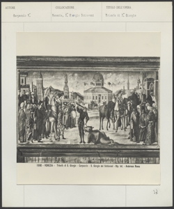 Venezia - S. Giorgio Schiavoni - Carpaccio V. - Trionfo di S. Giorgio