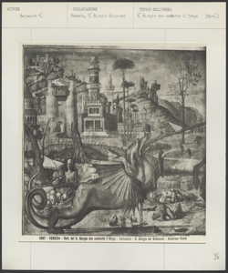Venezia - S. Giorgio Schiavoni - Carpaccio V. - S. Giorgio che combatte il drago