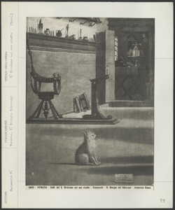 Venezia - S. Giorgio Schiavoni - Carpaccio V. - S. Girolamo nel suo studio (Part.)