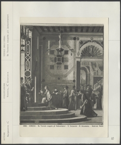 Venezia - R. Accademia - Carpaccio V. - Congedo degli Ambasciatori (Part.)