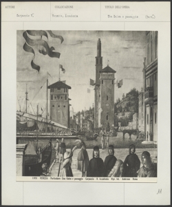 Venezia - Accademia - Carpaccio V. - Il ritorno degli ambasciatori (part.)