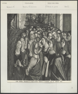 Venezia - Gallerie Accademia - Carpaccio V. - Apoteosi di S. Orsola, part.