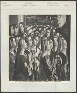 Venezia - Gallerie Accademia - Carpaccio V. - Apoteosi di S. Orsola, part.