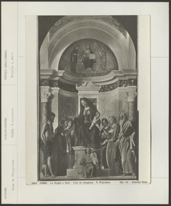 Parma - Pinacoteca - Cima G. B. - Vergine e santi