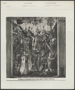 Bologna - S. Petronio - Cossa Francesco - Martirio di S. Sebastiano