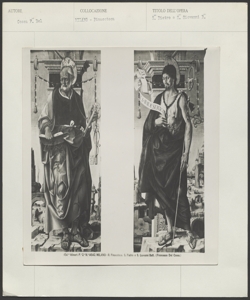 Milano - Pinacoteca di Brera - Cossa Francesco - S. Pietro e S. Giovanni B.