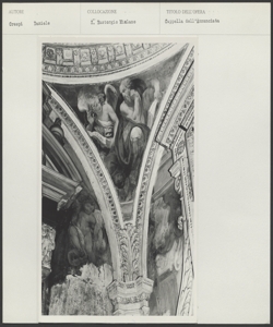 Milano - Chiesa di S. Eustorgio - Daniele Crespi - Cappella dell'Annunciata, particolare con S. Matteo