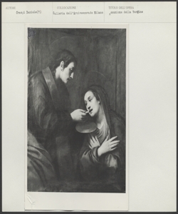 Milano - Pinacoteca di Brera - Daniele Crespi (?) - Comunione della Vergine