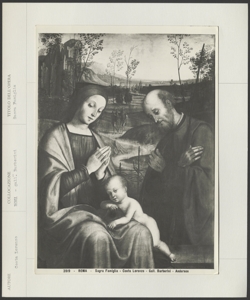 Roma - Galleria Barberini - Lorenzo Costa- Sacra Famiglia