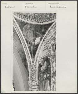 Milano - Chiesa di S. Eustorgio - Daniele Crespi - Cappella dell'Annunciata, particolare con S. Luca