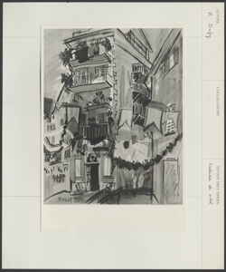 R. Dufy - Veduta di città