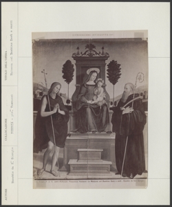 Perugia - Galleria Nazionale dell'Umbria - Eusebio da S. Giorgio - Madonna col Bambino e santi