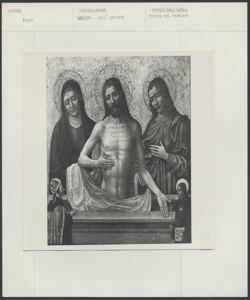 Bergamo - Collezione privata - Vincenzo Foppa - Cristo nel sepolcro