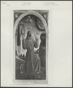 Milano - Pinacoteca di Brera - Vincenzo Foppa - S. Francesco riceve le stigmate