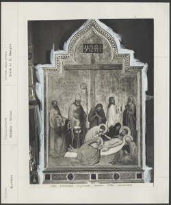 Firenze - Galleria degli Uffizi - Giotto di Stefano detto Giottino - Pietà di S. Remigio (Deposizione)