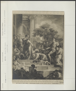 Napoli -
 Museo e Gallerie Nazionali di Capodimonte - Giaquinto Corrado - S. Pietro benedice un guerriero (San Nicola di Bari benedice i soldati)