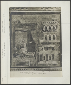 Assisi - Chiesa superiore di S. Francesco - Giotto - Gesù appare in sogno a S. Francesco