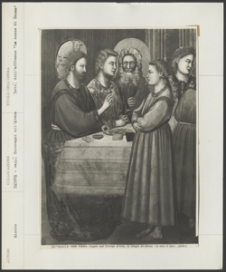 Padova - Cappella degli Scrovegni - Giotto - Le Nozze di Cana, particolare