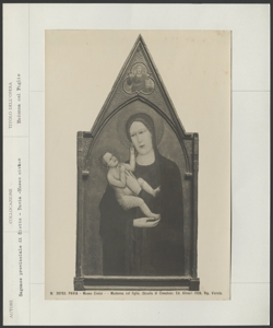 Pavia - Musei Civici - Pinacoteca Malaspina- -Maestro della Madonna Malaspina- Madonna col Bambino