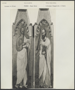Firenze - Museo Horne - Niccolò di Tommaso - S. Giovanni Evangelista e S. Paolo