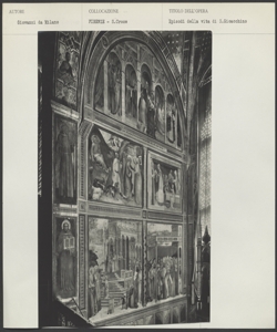 Firenze - Basilica di S. Croce - Giovanni da Milano - Episodi della vita di S. Gioacchino