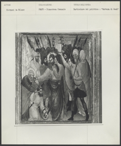 Prato - Museo civico - Giovanni da Milano - Cattura di Cristo, predella del polittico di Prato