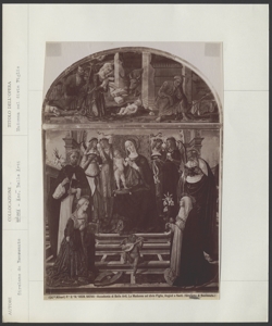 Siena - Pinacoteca Nazionale- Girolamo da Benvenuto - Madonna col Bambino e sante