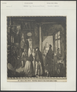 Venezia - Ubicazione ignota (già Palazzo Stuchy - Raccolta Stuchy) - Giuseppe de Gobbis - All'osteria