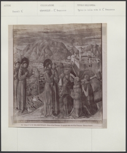 Montefalco - Chiesa di S. Francesco - Benozzo Gozzoli - Episodio della vita di S. Francesco